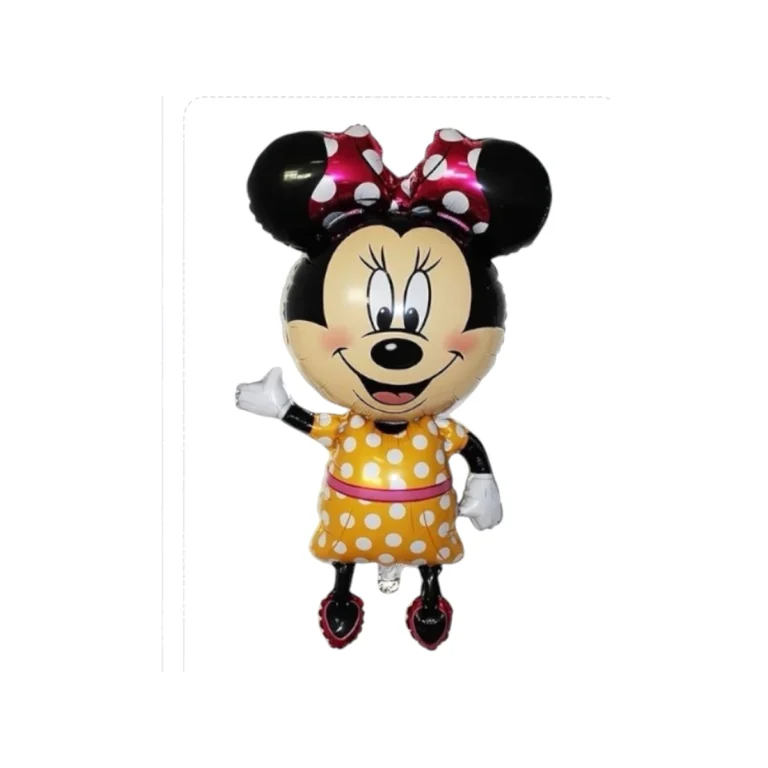 Folijski balon – Minnie u žutoj haljini