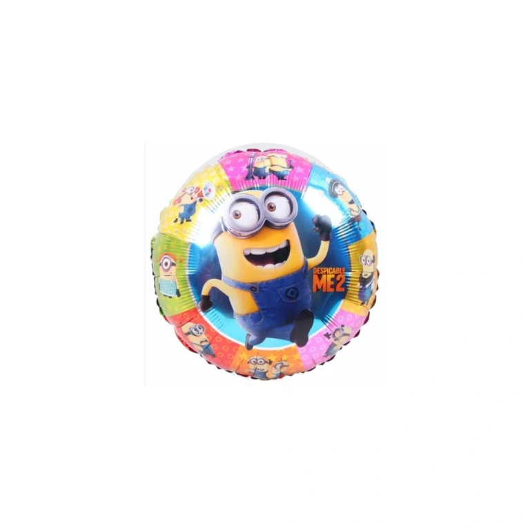 Okrugli folijski balon – Minions, 18″