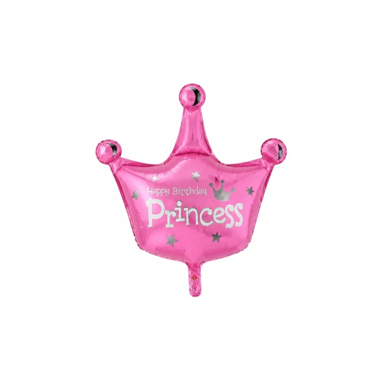 Folijski balon – kruna Happy Birthday Princess
