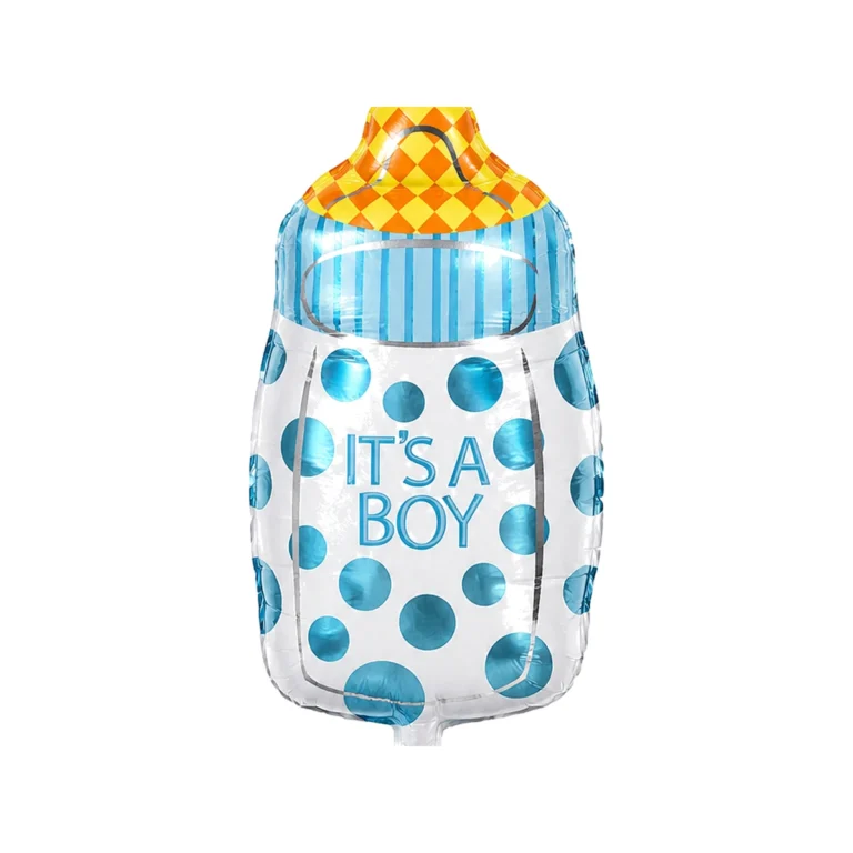 Folijski balon – duda It's a Boy, plave tufne