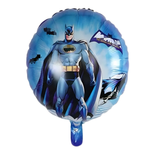 Okrugli folijski balon – Batman, 18″