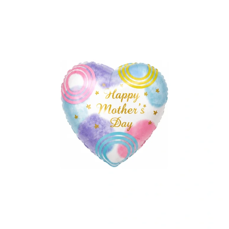 Folijski balon srce – Happy Mother's Day, 18″