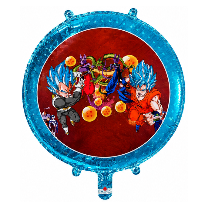 Folijski balon Goku – okrugli, 18″