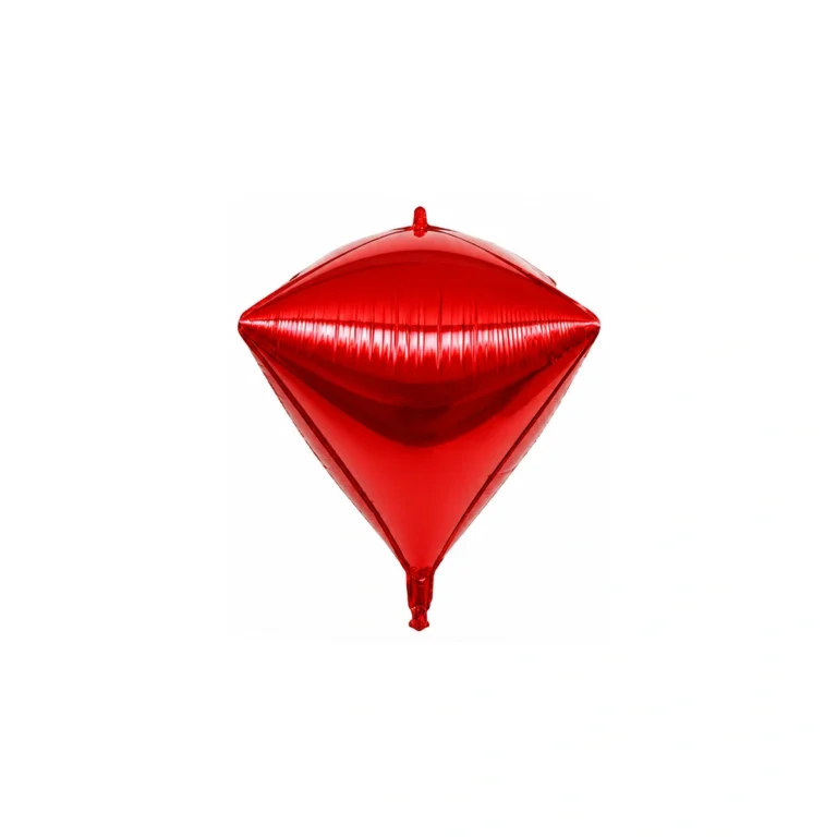 Folijski balon – crveni dijamant, 24″