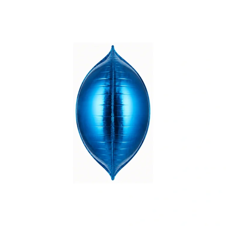 4D folijski balon – plava sfera