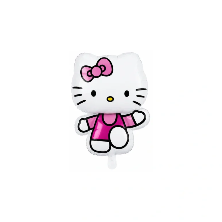Folijski balon Hello Kitty – mala figura, 66 × 44 cm