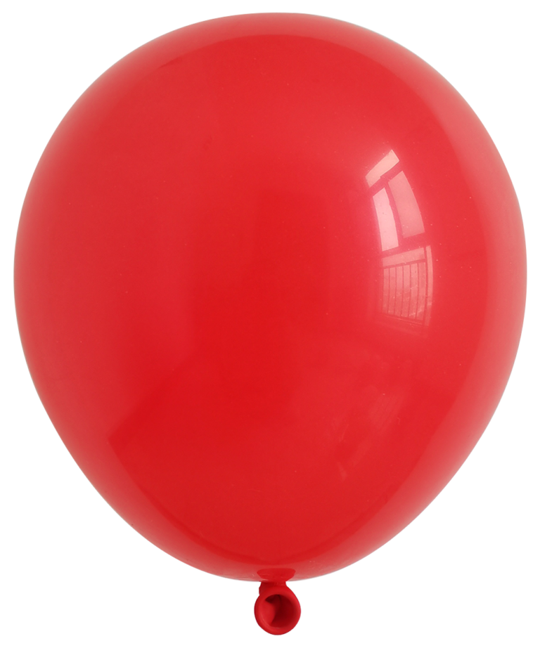 Lateks balon Pastel – crvena, 5″