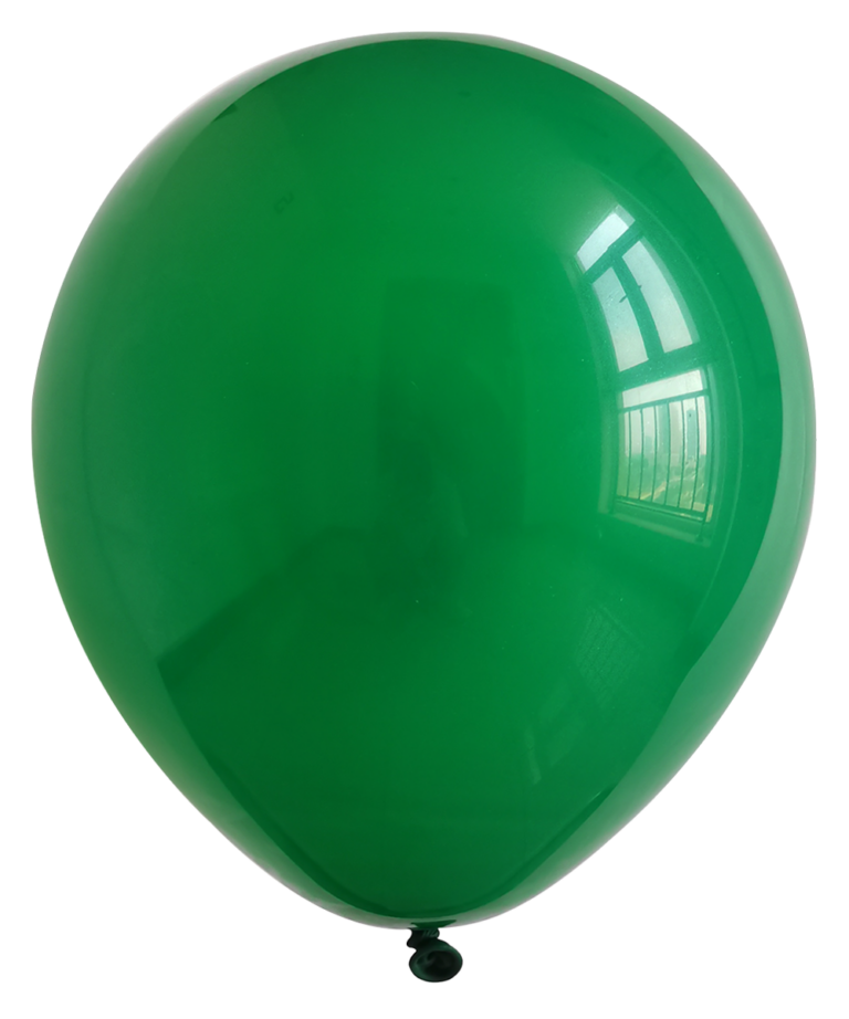 Lateks balon Pastel – tamnozelena, 5″
