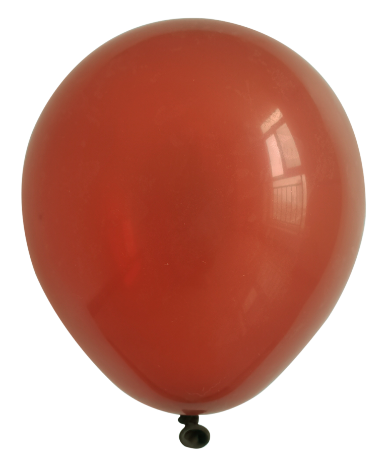 Lateks balon Pastel – braon, 5″