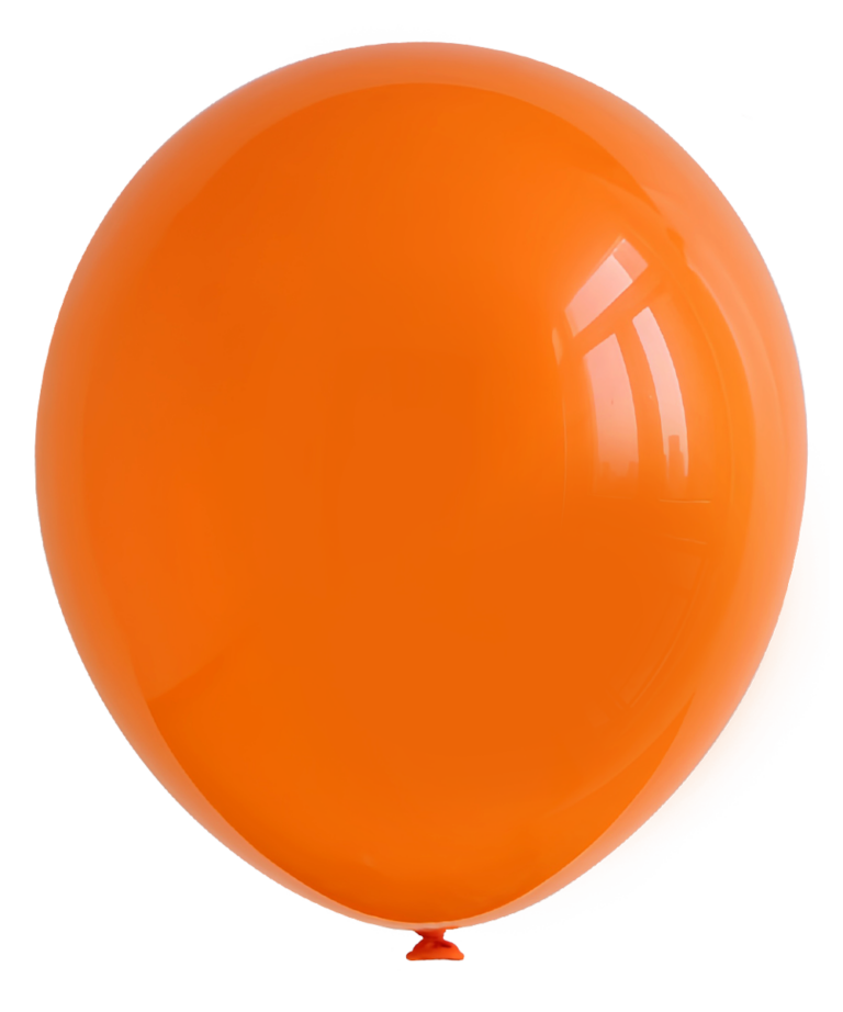 Lateks balon Pastel – narandžasta, 10″