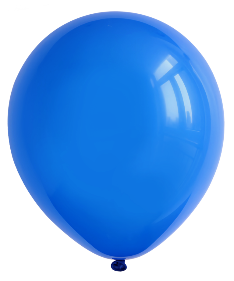 Lateks balon Pastel – tamnoplava, 10″