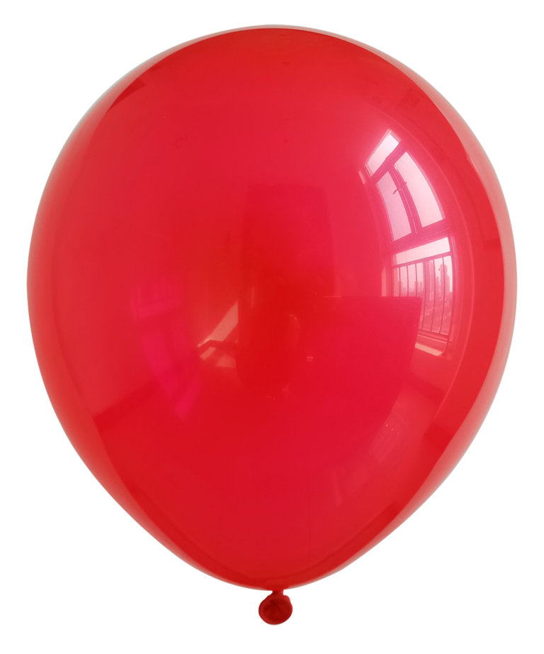 Lateks balon Pastel – crvena, 12″