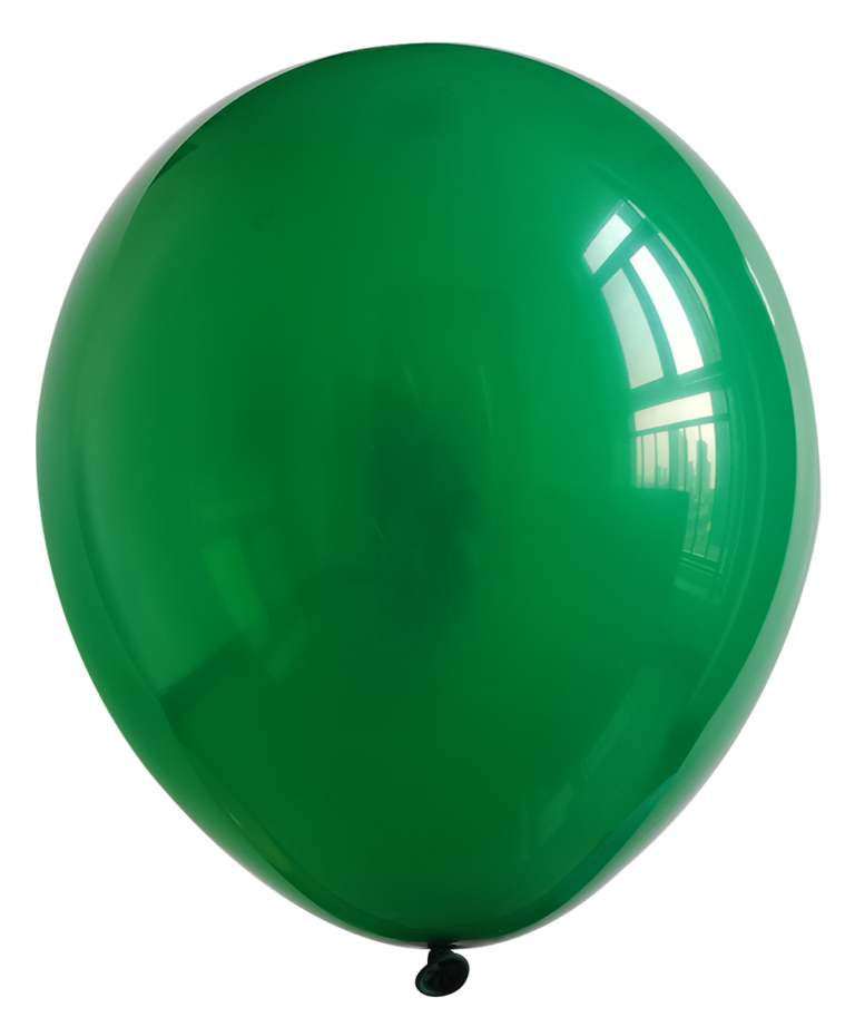 Lateks balon Pastel – tamnozelena, 12″
