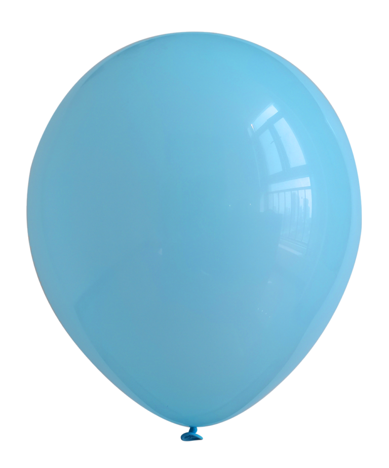Lateks balon Pastel – svijetloplava, 12″
