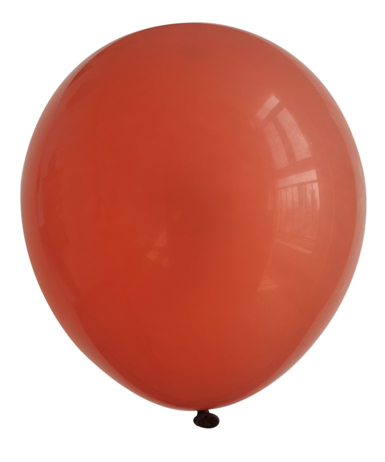 Lateks balon Pastel – braon, 12″