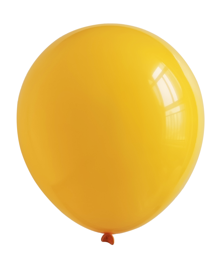 Lateks balon Pastel retro – Lemon Yellow, 5″