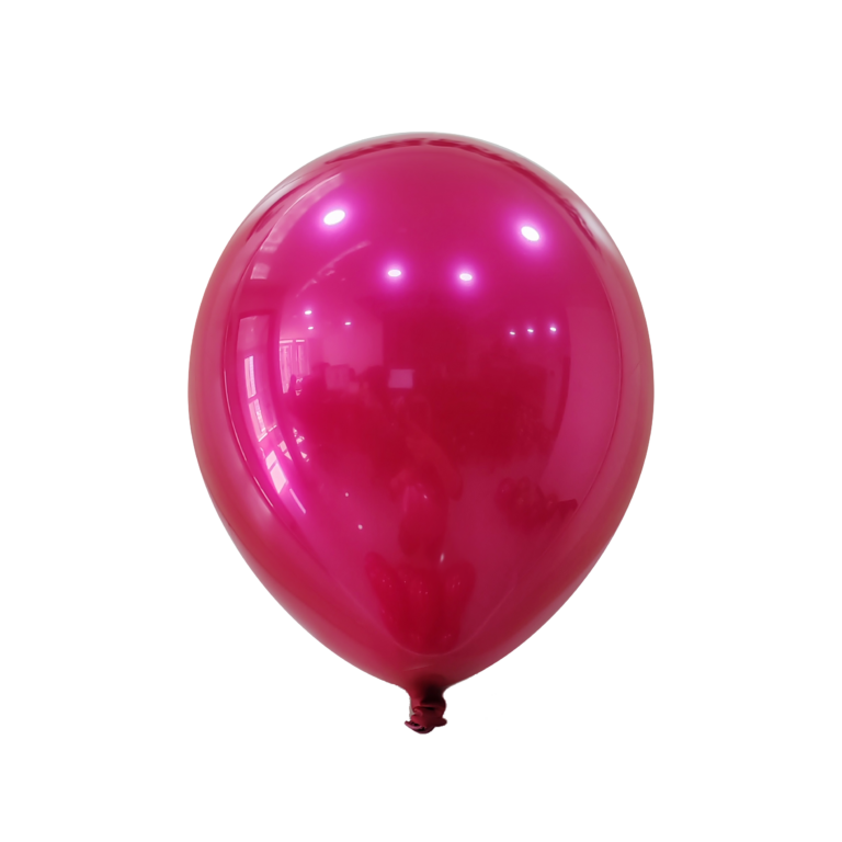 Lateks balon Chrome Ice – Precious Red, 12″
