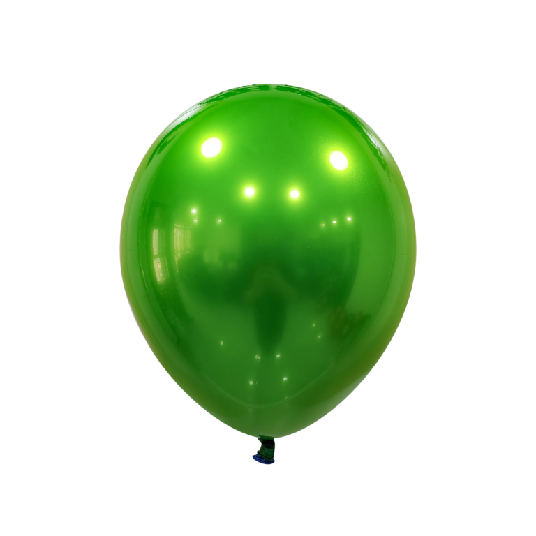 Lateks balon Chrome Ice – Fruit Green, 12″