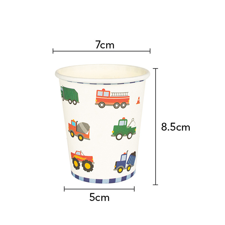 Papirne čaše Auta, 240 ml, 10 komada