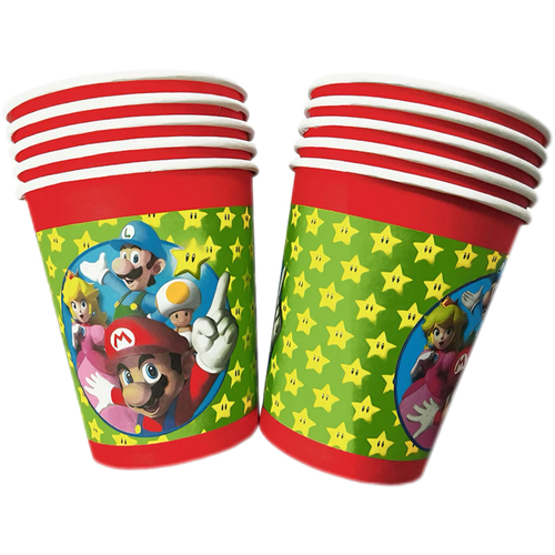 Papirne čaše Super Mario, 10 komada