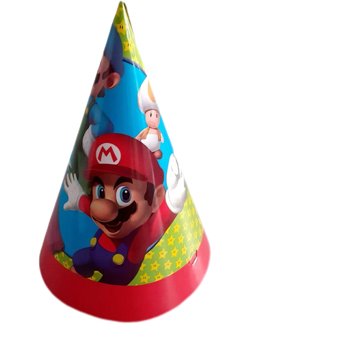 Papirne kape Super Mario, 6 komada