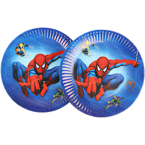 Papirni tanjiri Spider-Man Web, 10 komada