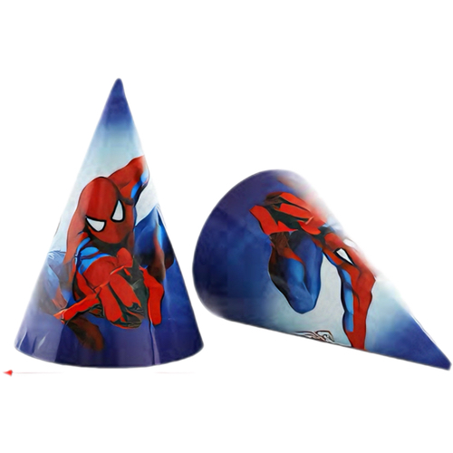 Papirne kape Spider-Man-1, 6 komada