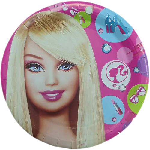 Papirni tanjiri Barbie, 10 komada
