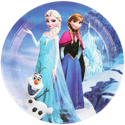 Papirni tanjiri Frozen, 18 cm, 10 komada