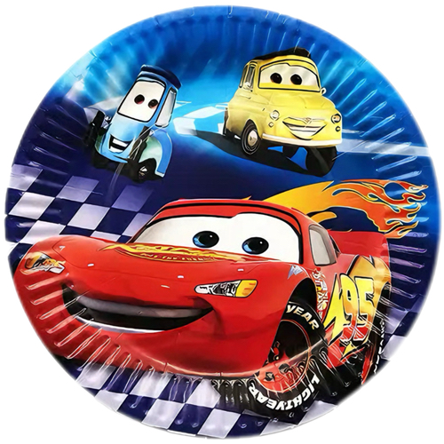 Papirni tanjiri Cars, 10 komada