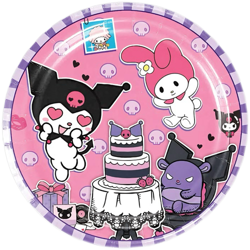 Papirni tanjiri Kuromi, 10 komada