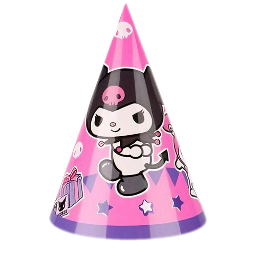Papirne kape Kuromi, 6 komada