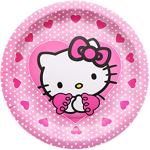 Papirni tanjiri Hello Kitty, 10 komada