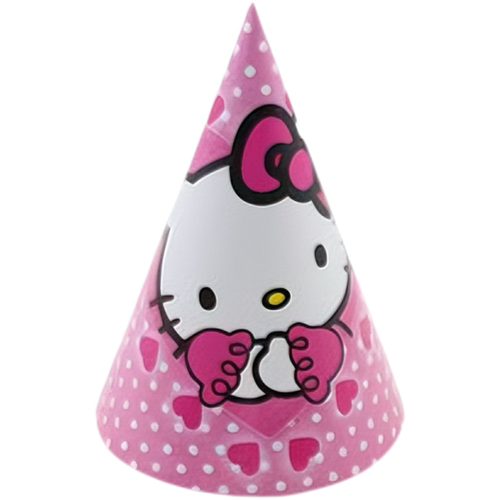 Papirne kape Hello Kitty, 6 komada