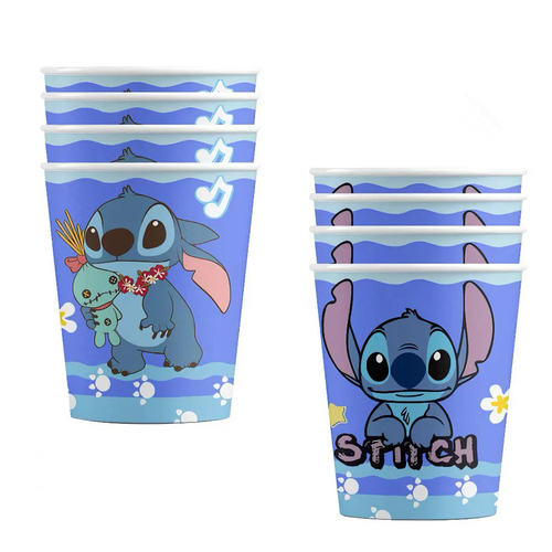 Papirne čaše Stitch Aloha, 10 komada