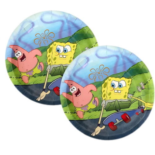Papirni tanjiri Sunđer Bob-1, 10 komada