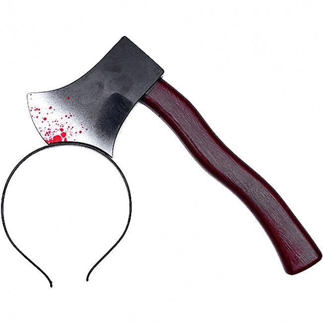 Halloween rajf s motivom sjekire