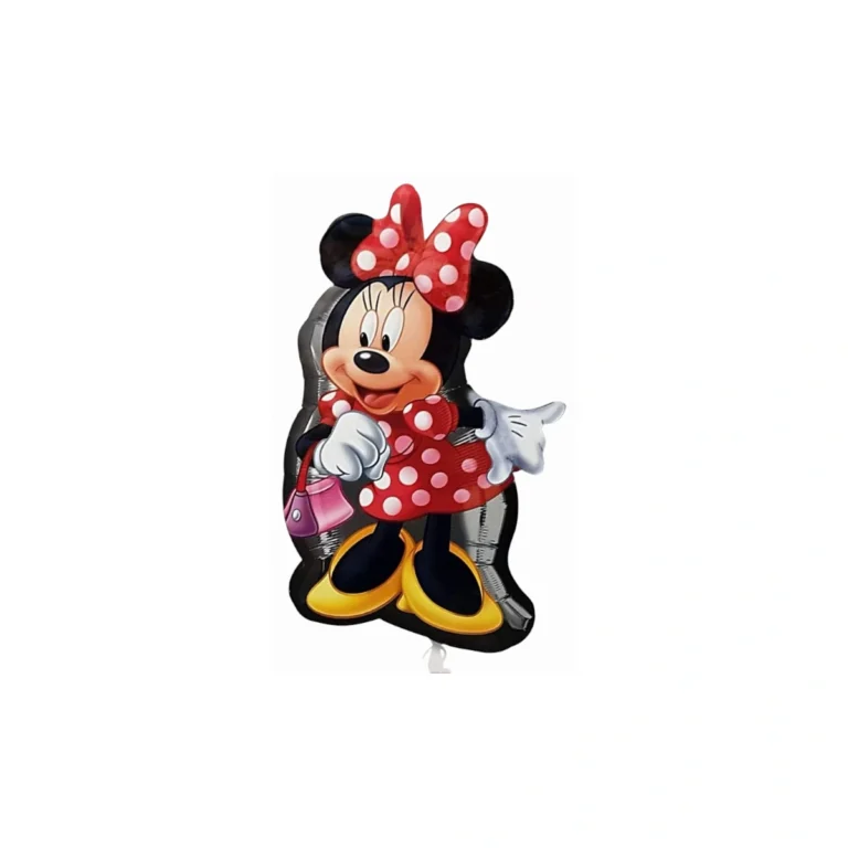 Folijski balon – Minnie u crvenoj haljini