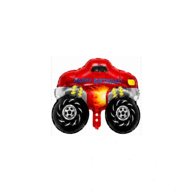 Folijski balon – crveni monster truck