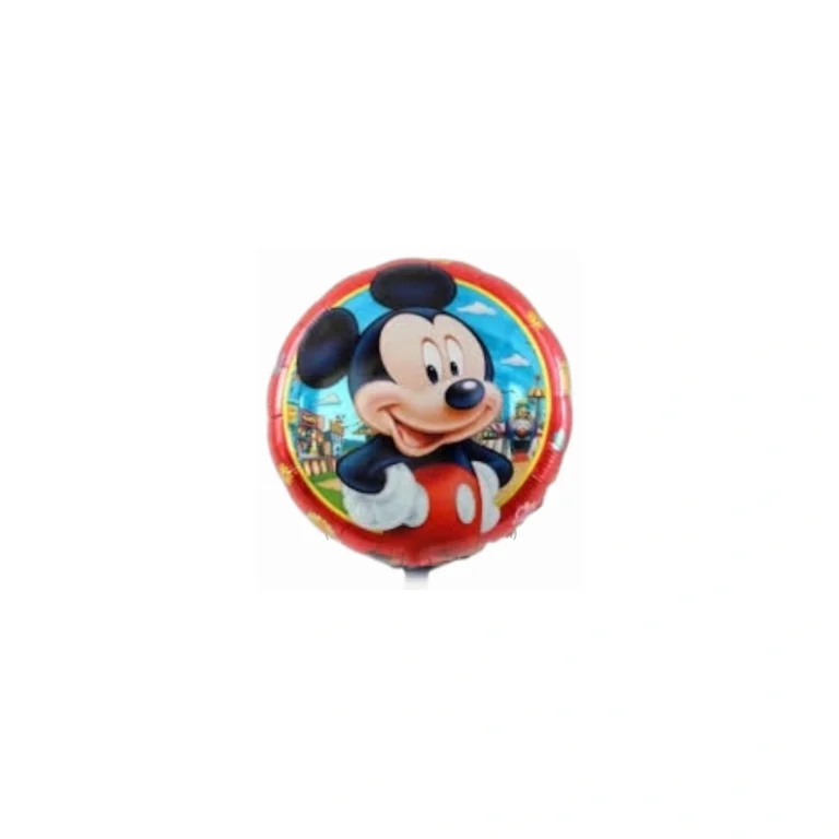 Folijski balon Mickey – okrugli, 18″