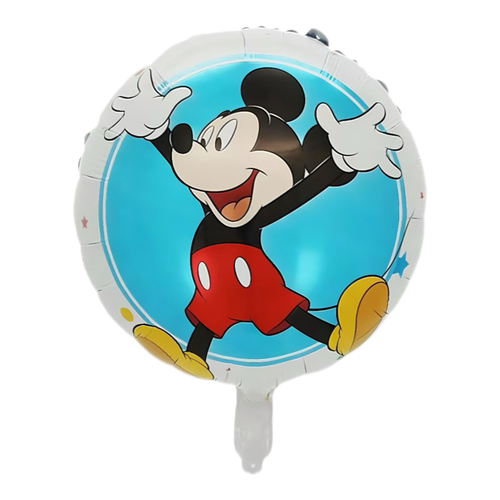 Okrugli folijski balon – Mickey Mouse, 18″