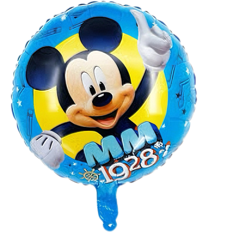 Okrugli folijski balon – Mickey Mouse 1928, 18″