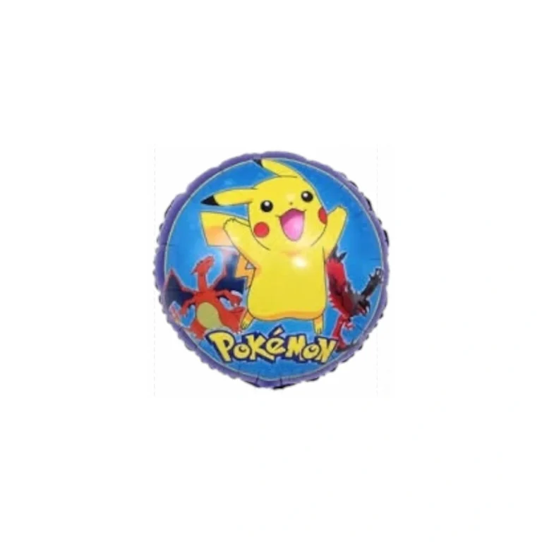 Okrugli folijski balon – Pokémon, 18″