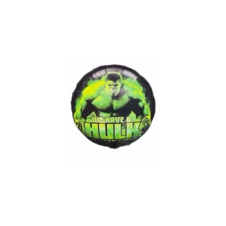 Okrugli folijski balon Hulk, 18″