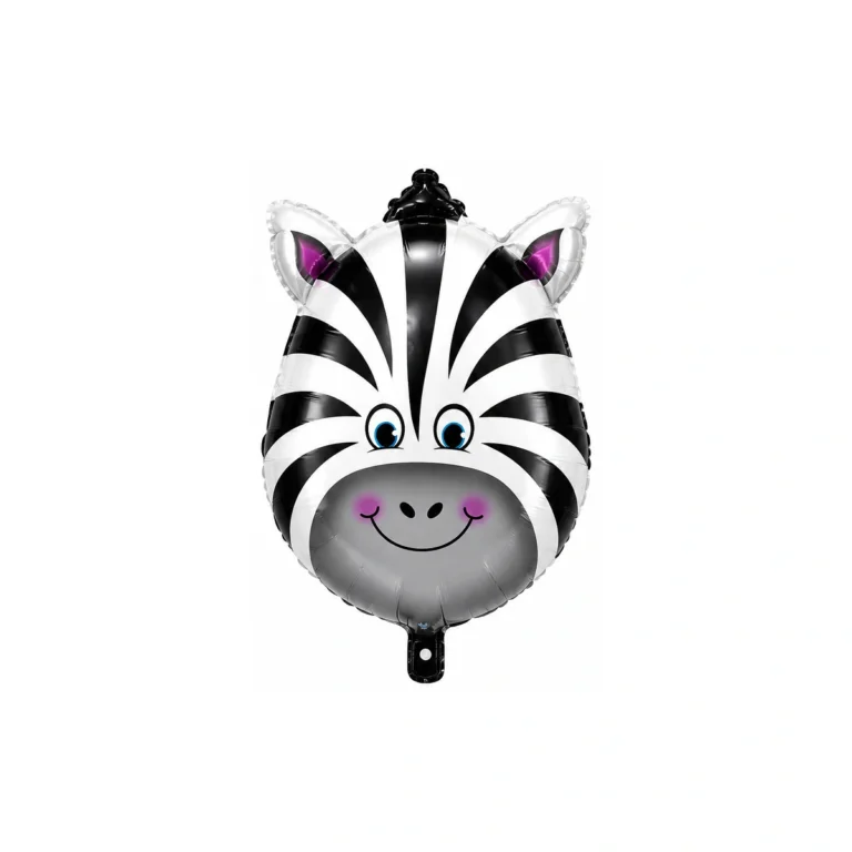 Folijski balon glava zebre
