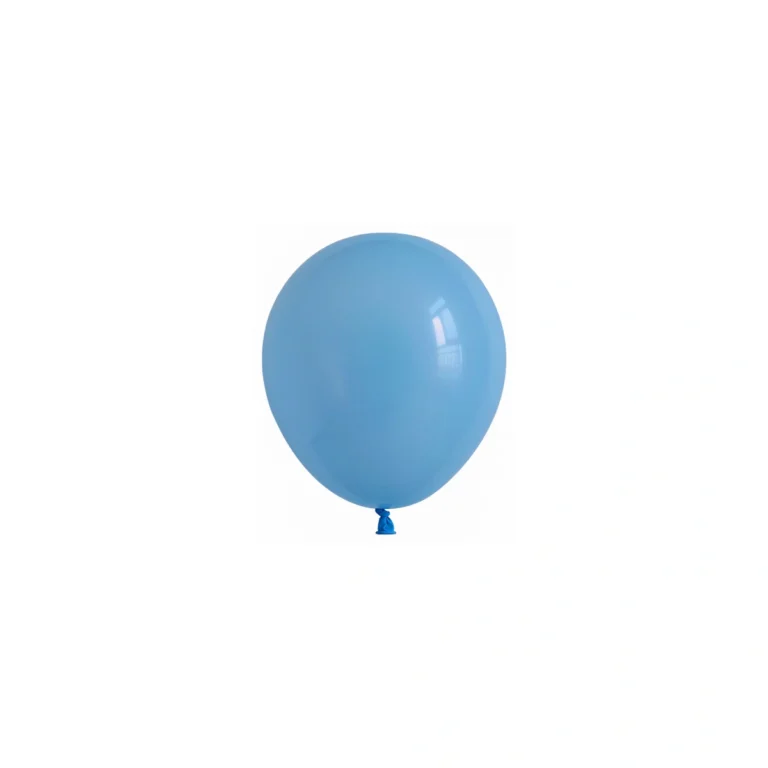 Lateks balon Pastel – svijetloplavi, 5″