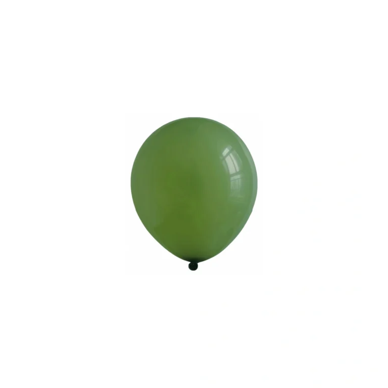 Lateks balon Pastel Retro – Avocado Green, 5″