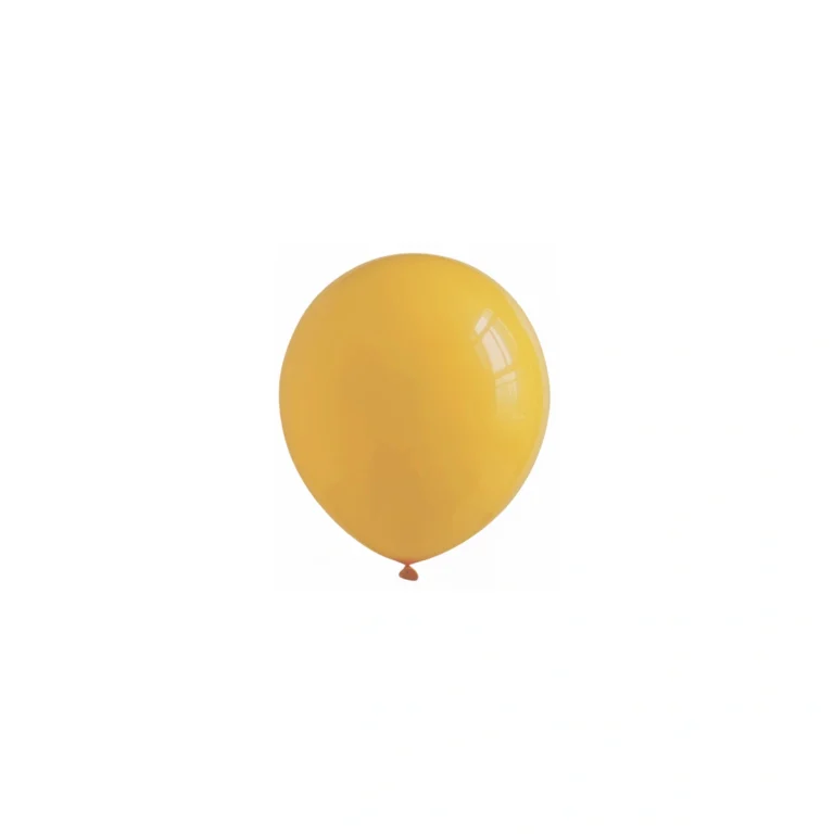 Lateks balon Pastel Retro – Lemon Yellow, 12″