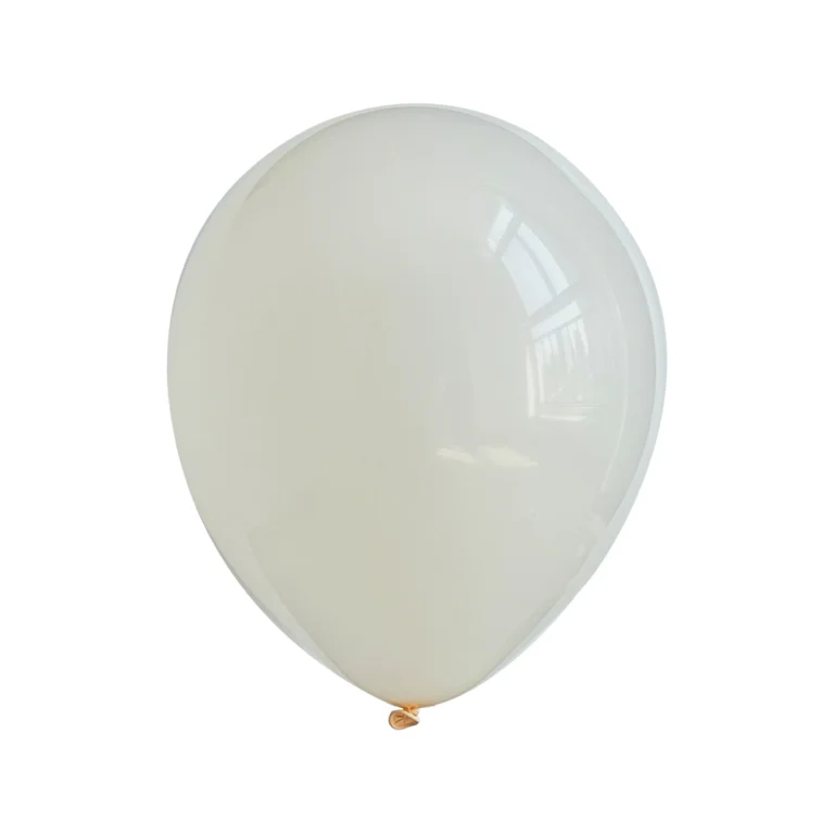 Lateks balon Pastel retro – Ivory, 5″