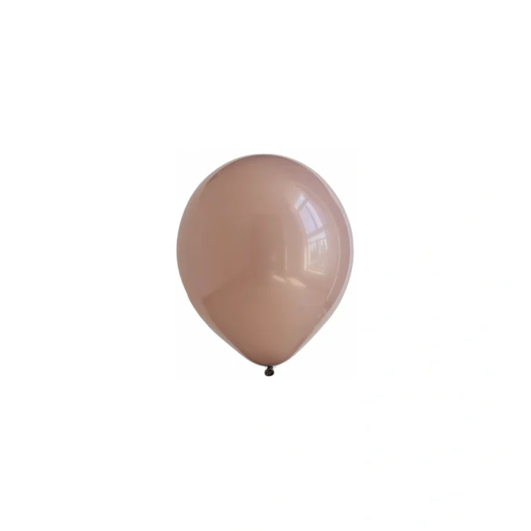 Lateks balon – Pastel Retro Latte Brown, 10″